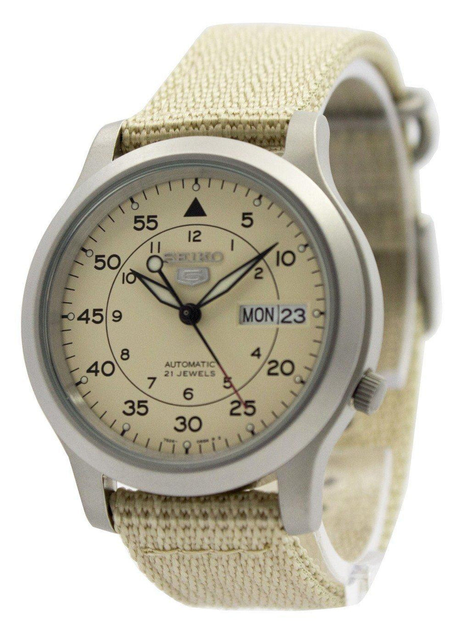 Seiko 5 Military Automatic Nylon Strap Snk803k2 Men's Watch