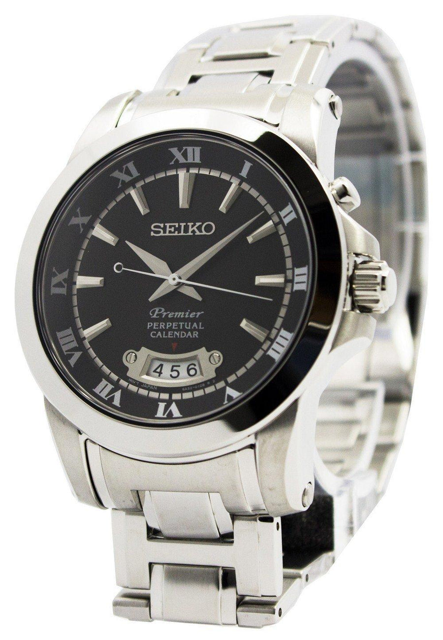 Seiko Premier Perpetual Calender Snq147 Snq147p1 Snq147p Men's Watch