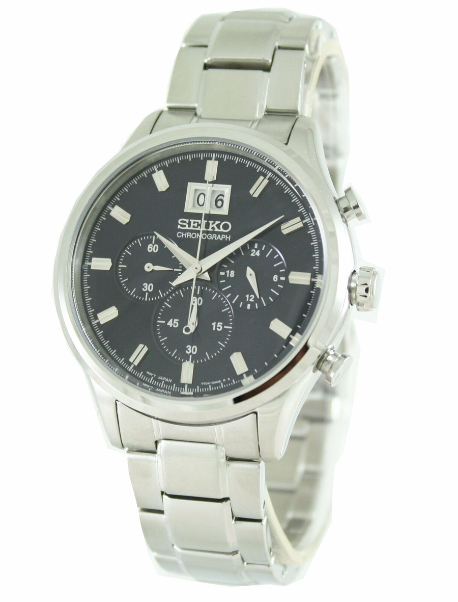 Seiko Neo Classic Chronograph Spc081 Spc081p1 Spc081p Men's Watch