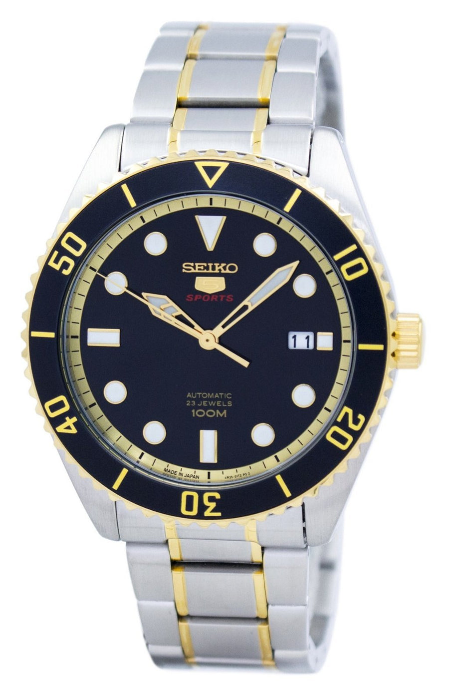 Seiko 5 Sports Automatic Japan Made Srpb94 Srpb94j1 Srpb94j Men's Watch