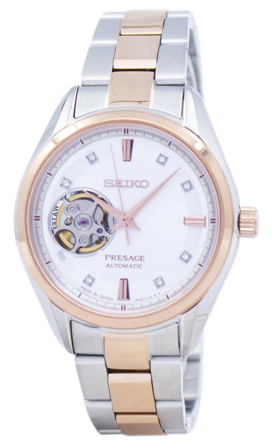 Seiko Presage Automatic Japan Made Diamond Accent Ssa810 Ssa810j1 Ssa810j Women's Watch