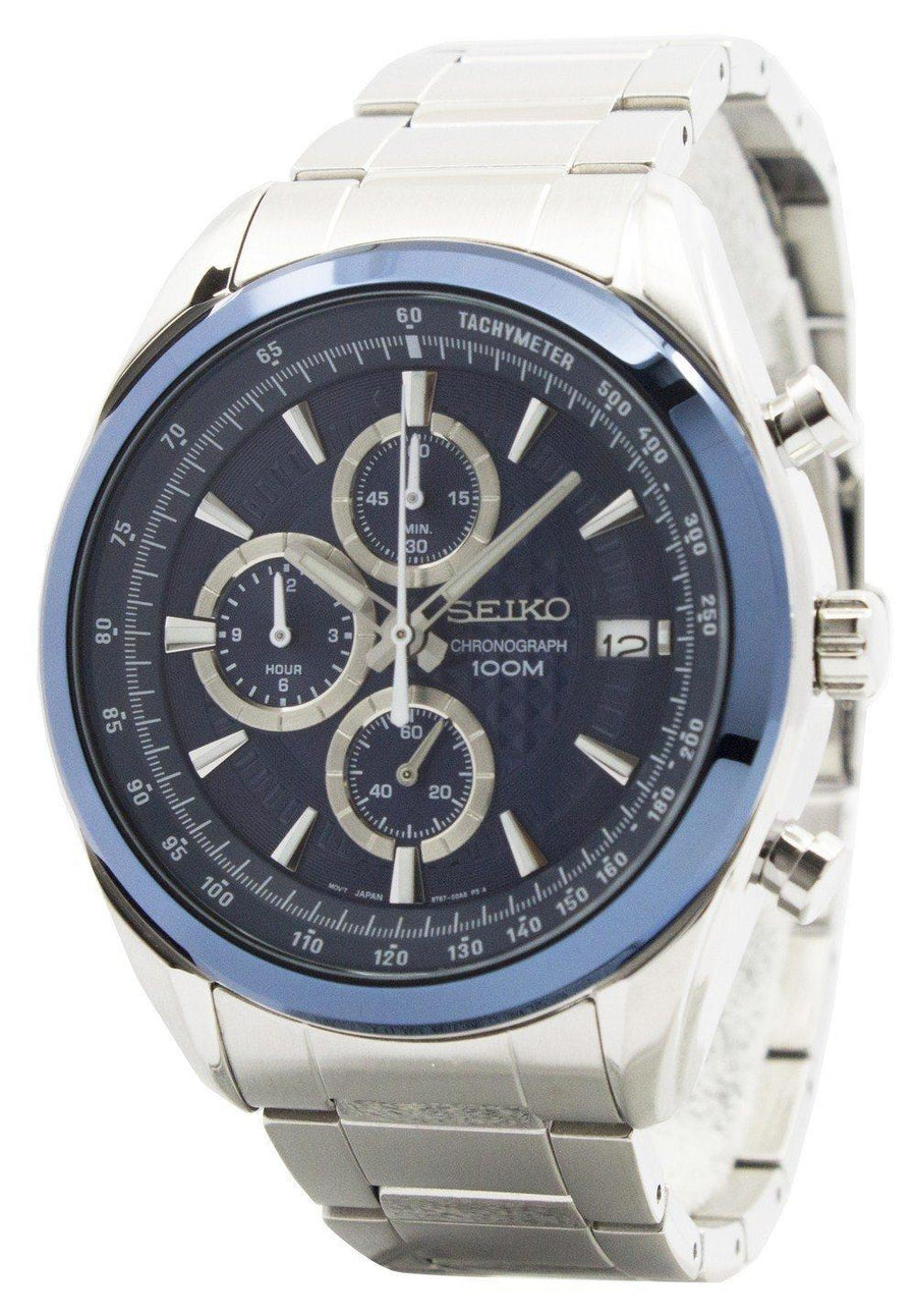 Seiko Quartz Chronograph Ssb177 Ssb177p1 Ssb177p Men's Watch