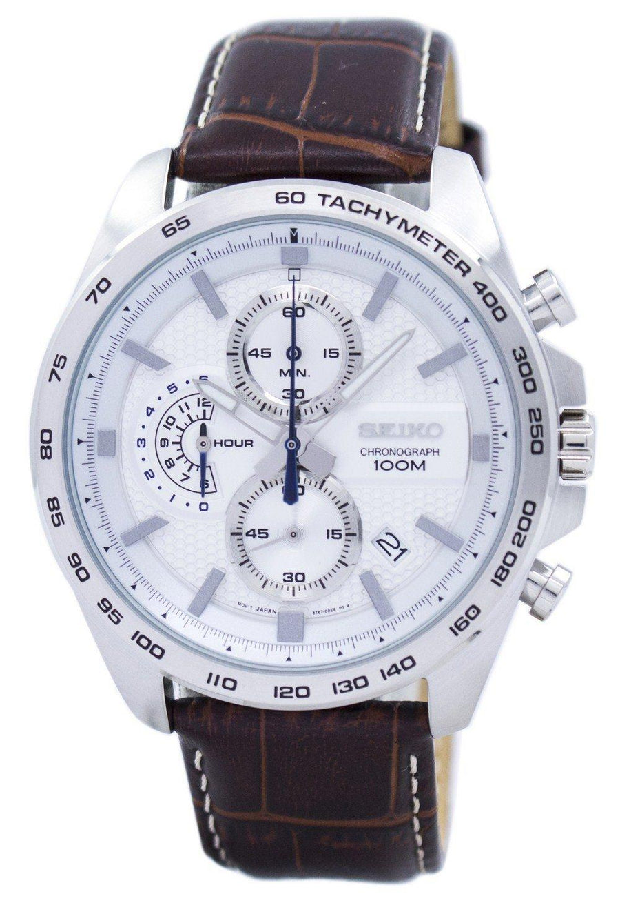 Seiko Chronograph Quartz Tachymeter Ssb263 Ssb263p1 Ssb263p Men's Watch