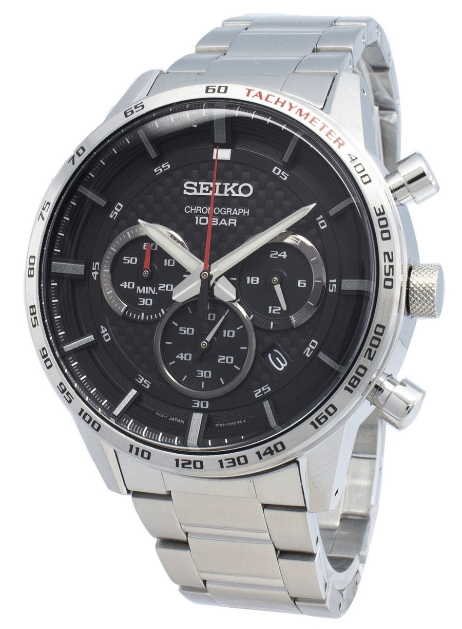 Seiko Chronograph Ssb355p Ssb355p1 Ssb355 Tachymeter Quartz Men's Watch