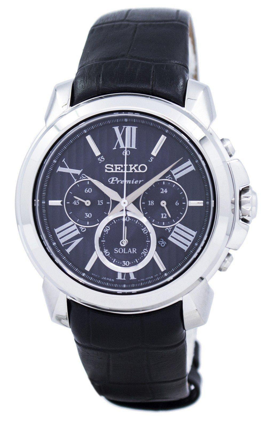 Seiko Premier Solar Chronograph Ssc597p2 Men's Watch