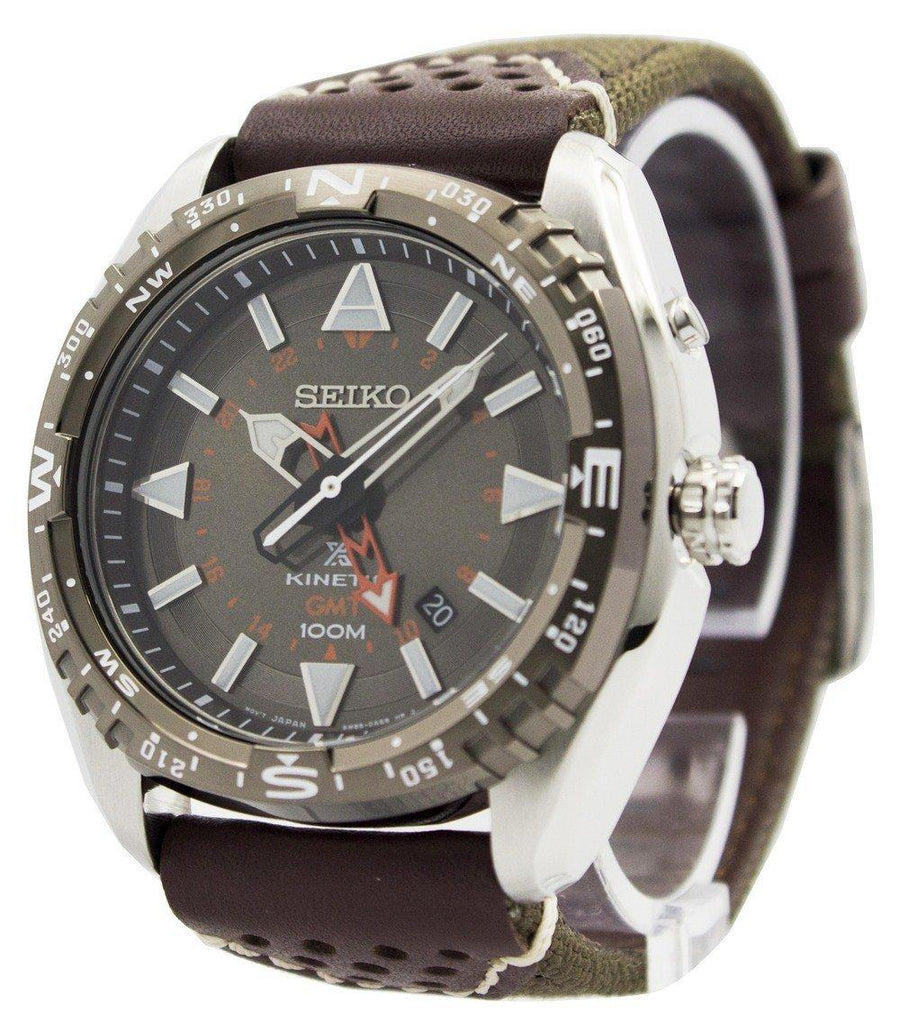 Seiko Prospex Kinetic Gmt 100m Sun061 Sun061p1 Sun061p Men's Watch