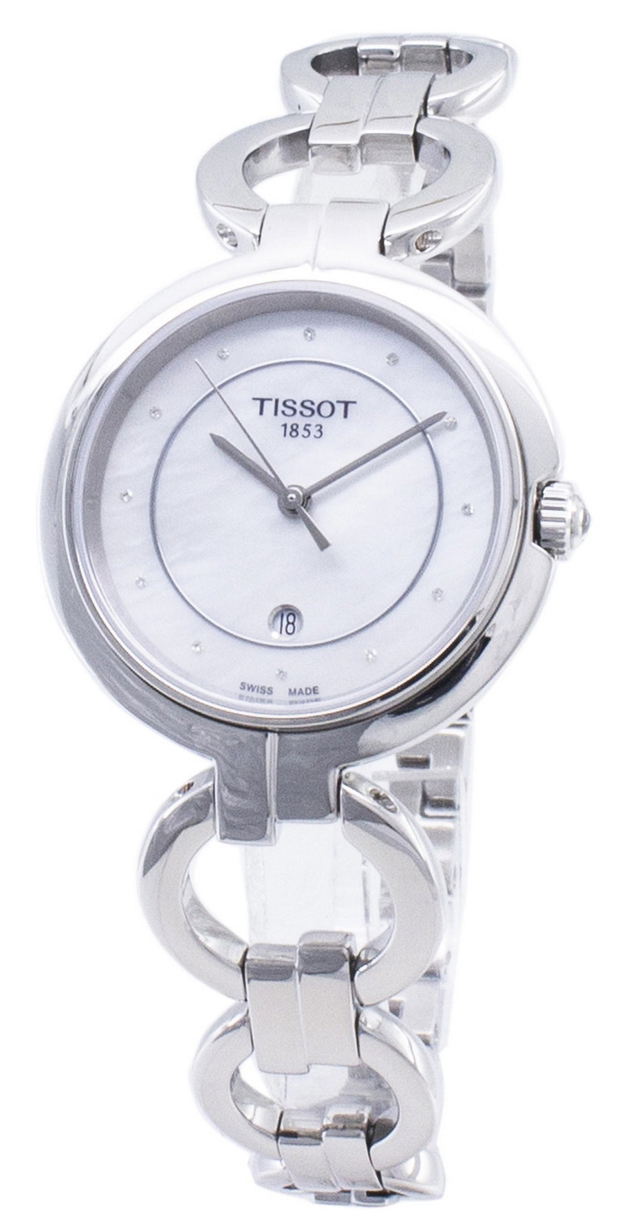 Tissot T-lady Flamingo T094.210.11.116.00 T0942101111600 Diamond Accents Women's Watch