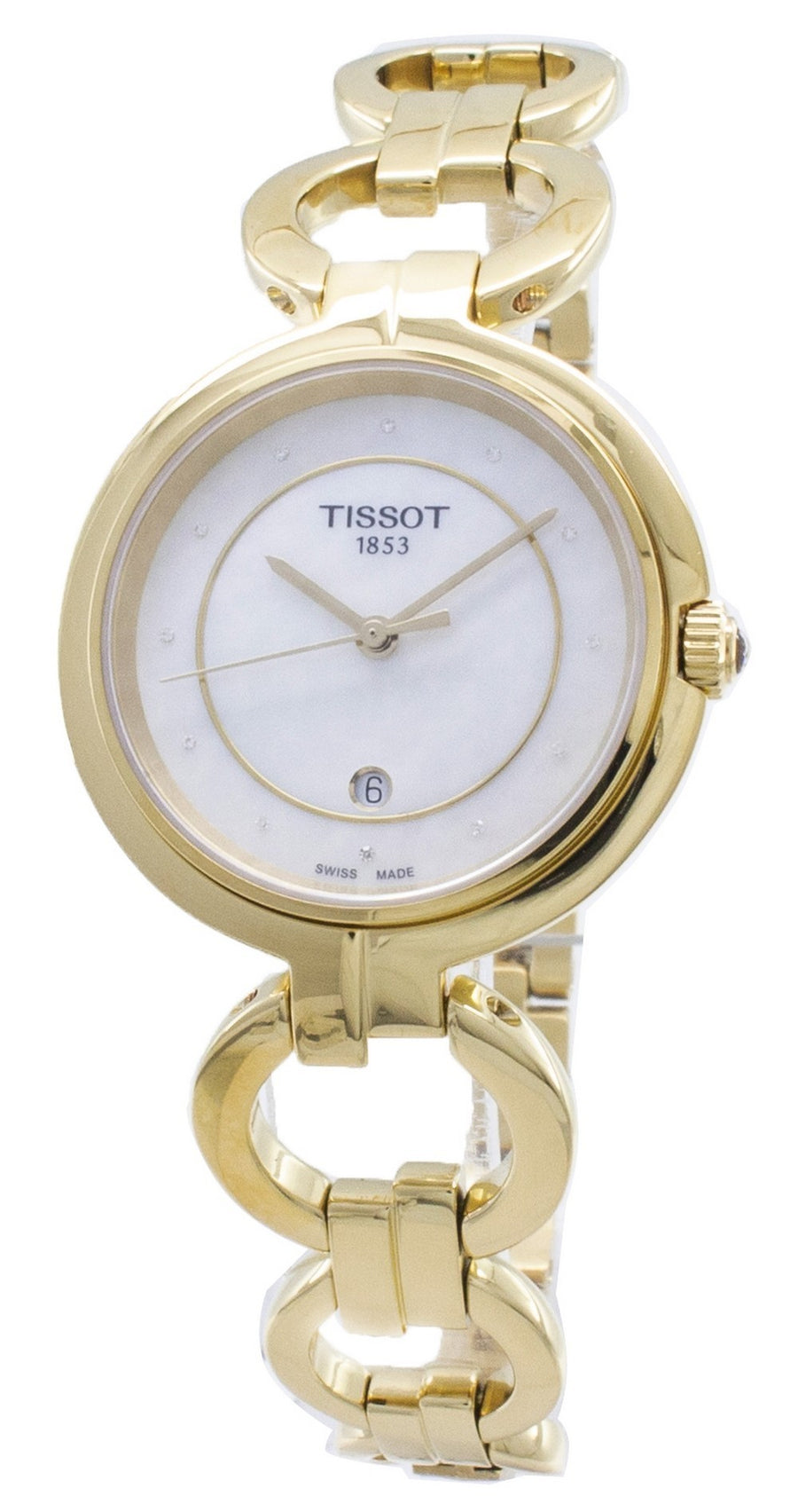 Tissot T-lady Flamingo T094.210.33.116.00 T0942103311600 Diamond Accents Women's Watch