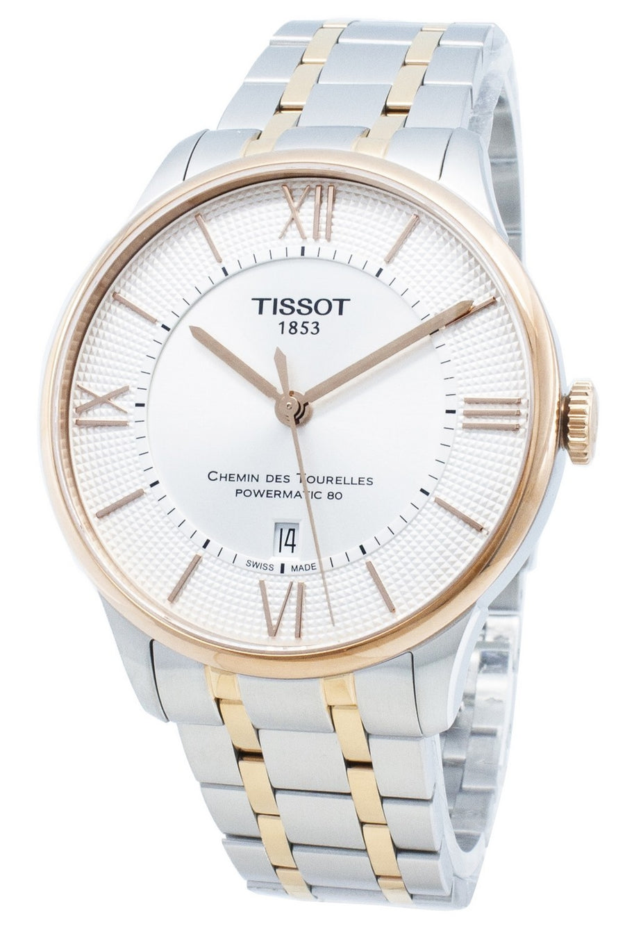 Tissot Chemin Des Tourelles T099.407.22.038.02 T0994072203802 23 Jewels Automatic Men's Watch