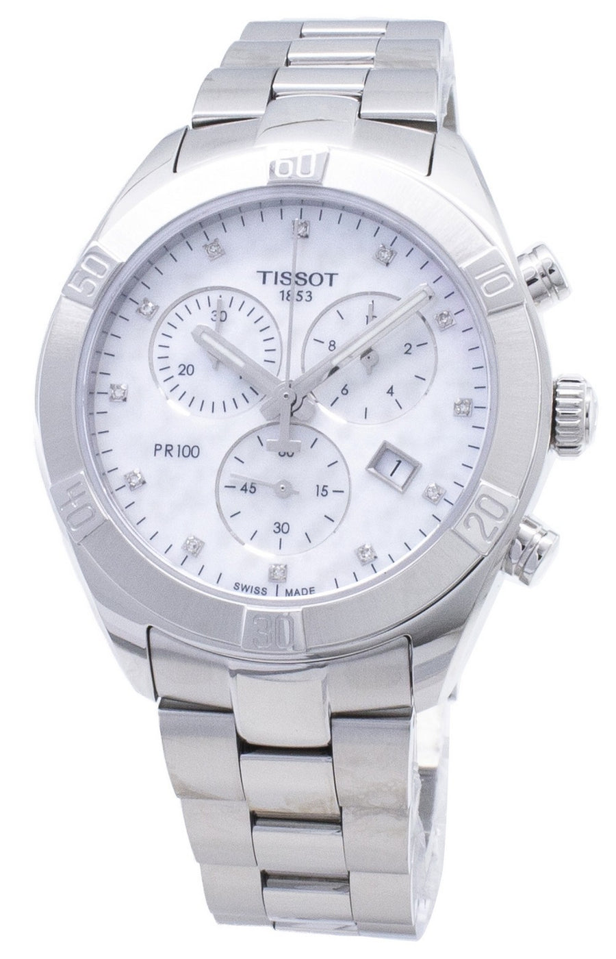 Tissot T-classic Pr 100 Sport Chic T101.917.11.116.00 T1019171111600 Chronograph Women's Watch