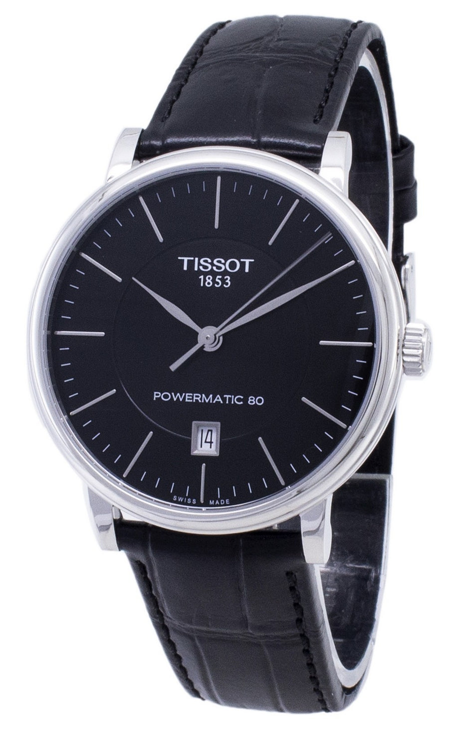 Tissot T-classic Carson T122.407.16.051.00 T1224071605100 Powermatic 80 Men's Watch