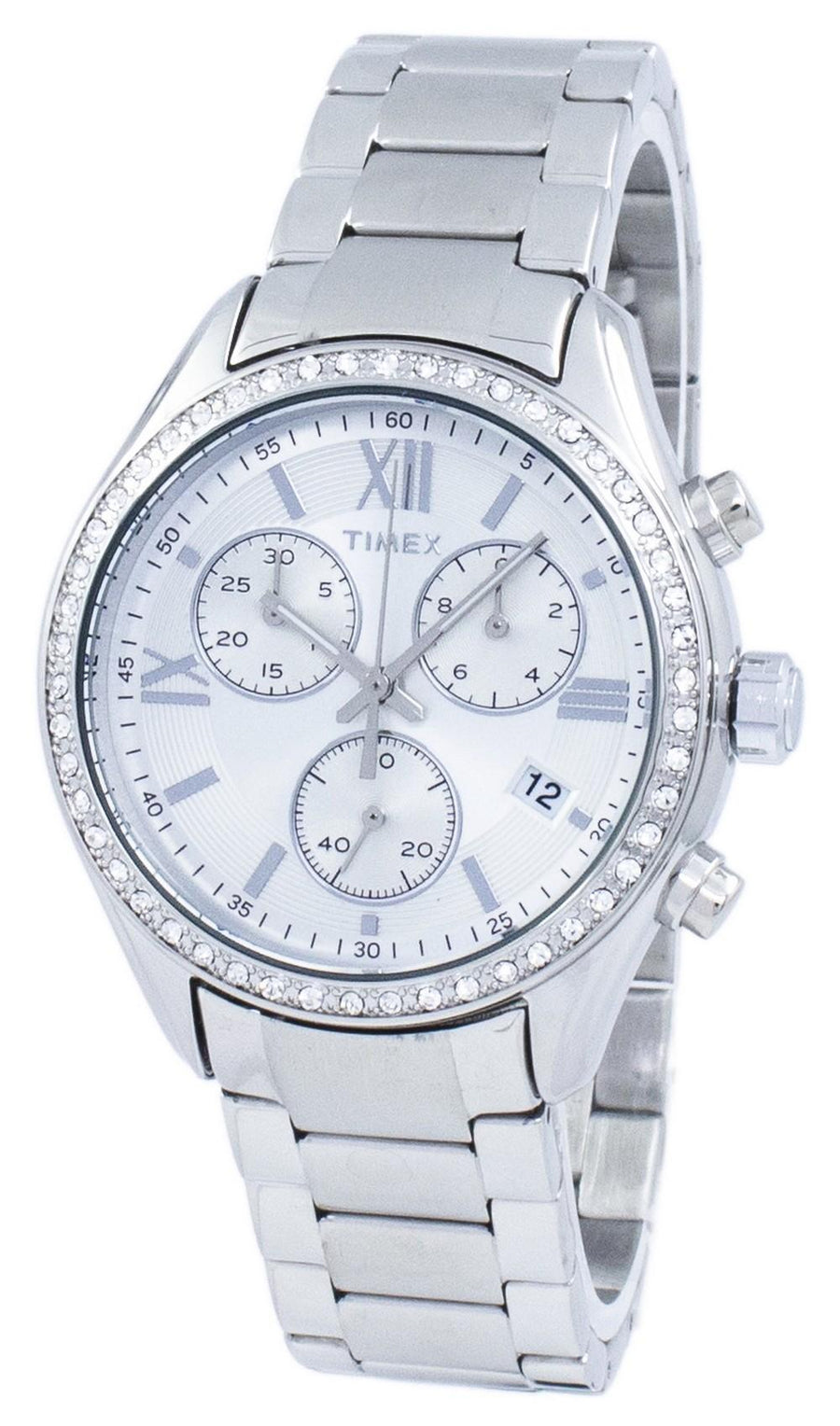 Timex Miami Chronograph Quartz Diamond Accent Tw2p66800 Women's Watch