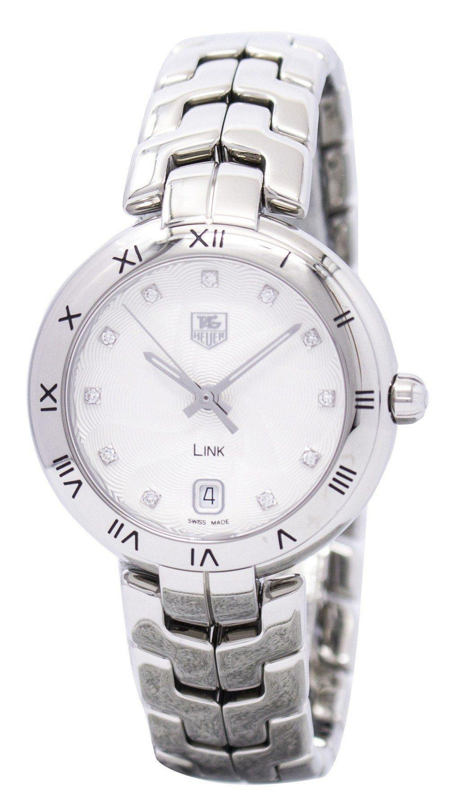 Tag Heuer Link Bracelet Diamond Dial Wat1311.ba0956 Women's Watch