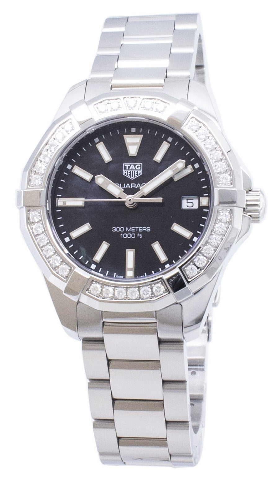 Tag Heuer Aquaracer Way131p.ba0748 Diamond Accents Quartz 300m Women's Watch