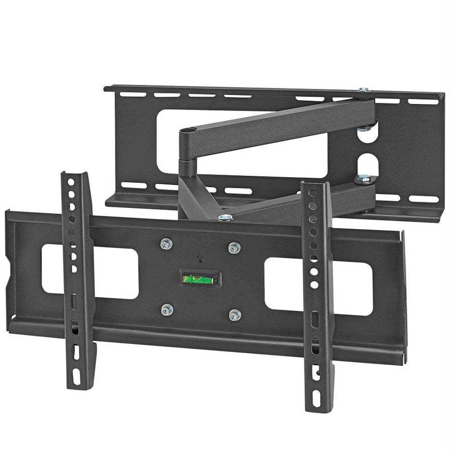 Cmple - Heavy Duty Full Motion Tv Wall Mount For 32-55 Inch Flat Panel And Curved Tvs, Adjustable Tv Mount With Tilt And Swivel And Level Adjustment, Vesa Max 600x400mm