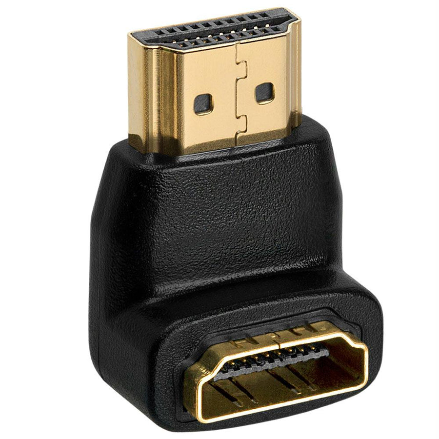 Hdmi Male To Female Port Saver - 90 Degree