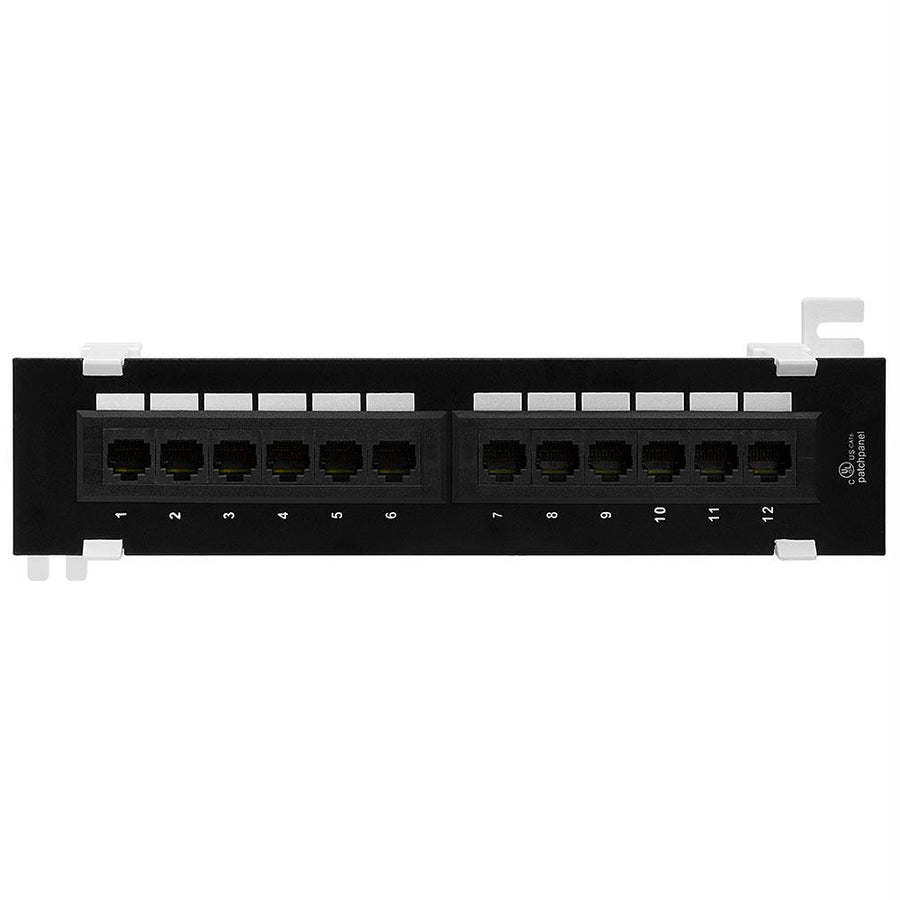 Cat6 Mini Patch Panel 110 Type 12 Port - Vertical