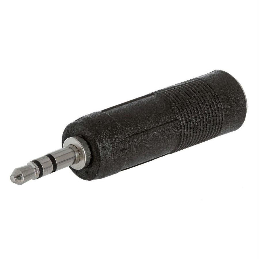 3.5mm Stereo Plug To 6.35mm Stereo Jack Adapter