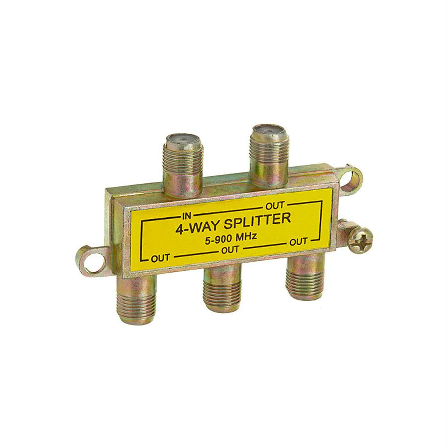 4-way Splitter 5-900mhz F-type Mini-type