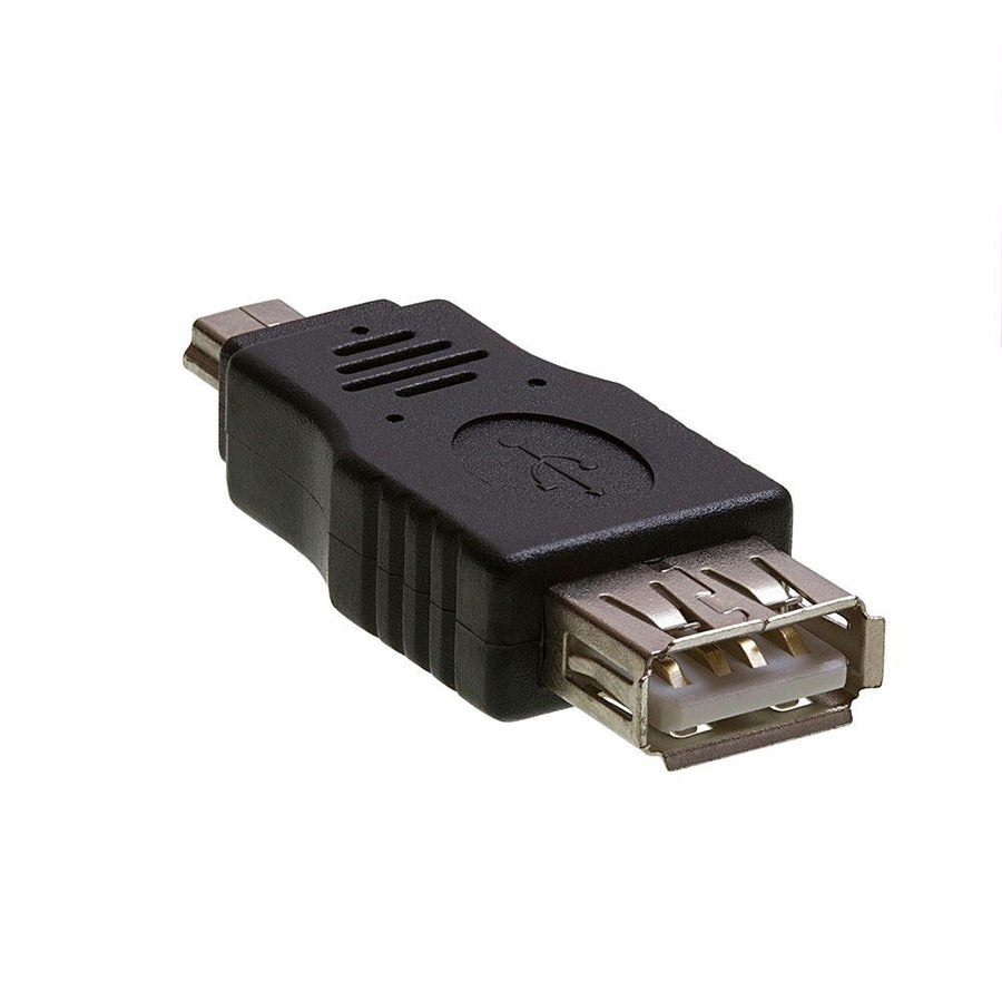 Usb 2.0 A Female To Mini B 5-pin Male Adapter