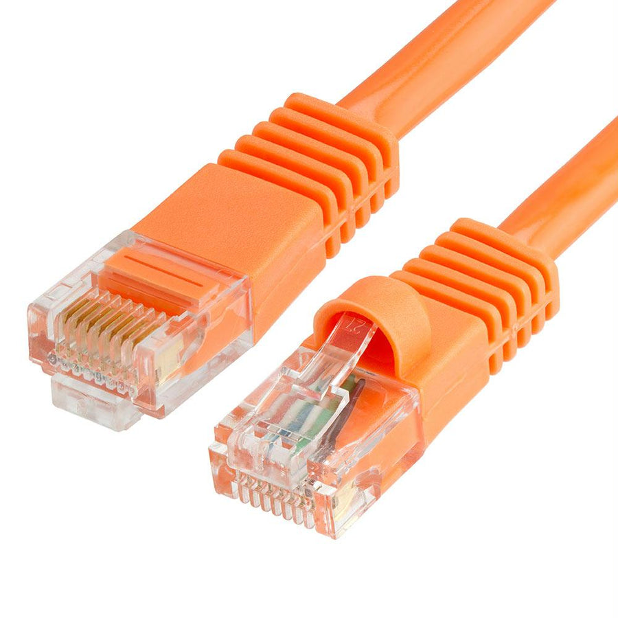 Cat5e Ethernet Network Patch Cable 350 Mhz Rj45 – 150 Feet Orange