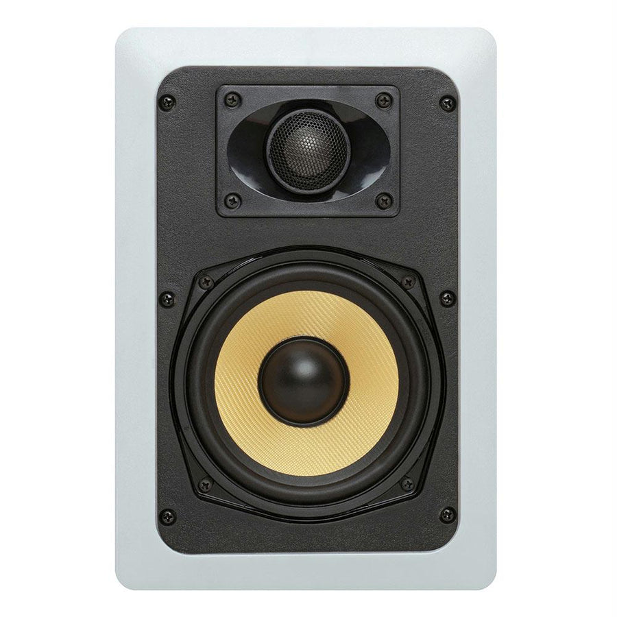 5.25inch Surround Sound 2-way In-wall/in-ceiling Kevlar Speakers (pair) - Rectangular