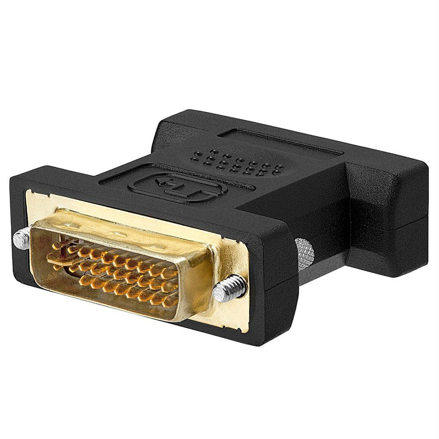 Dvi-a Male To Vga Male Adapter Gold