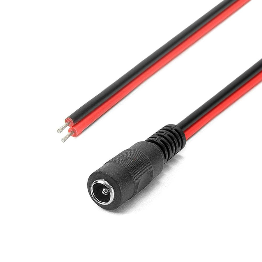 Cctv Female Power Lead Cable Connector For Security Cameras