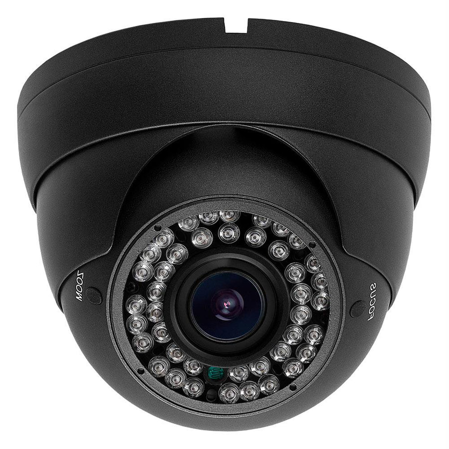 Hd Cvi Ir Dome Camera 2megapixel 2.8-12mm Varifocal (dark Gray)