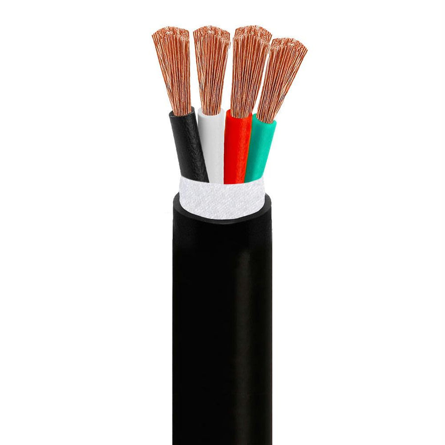 16awg Bare Copper 4-conductor Indoor/outdoor Speaker Cable – 500 Feet