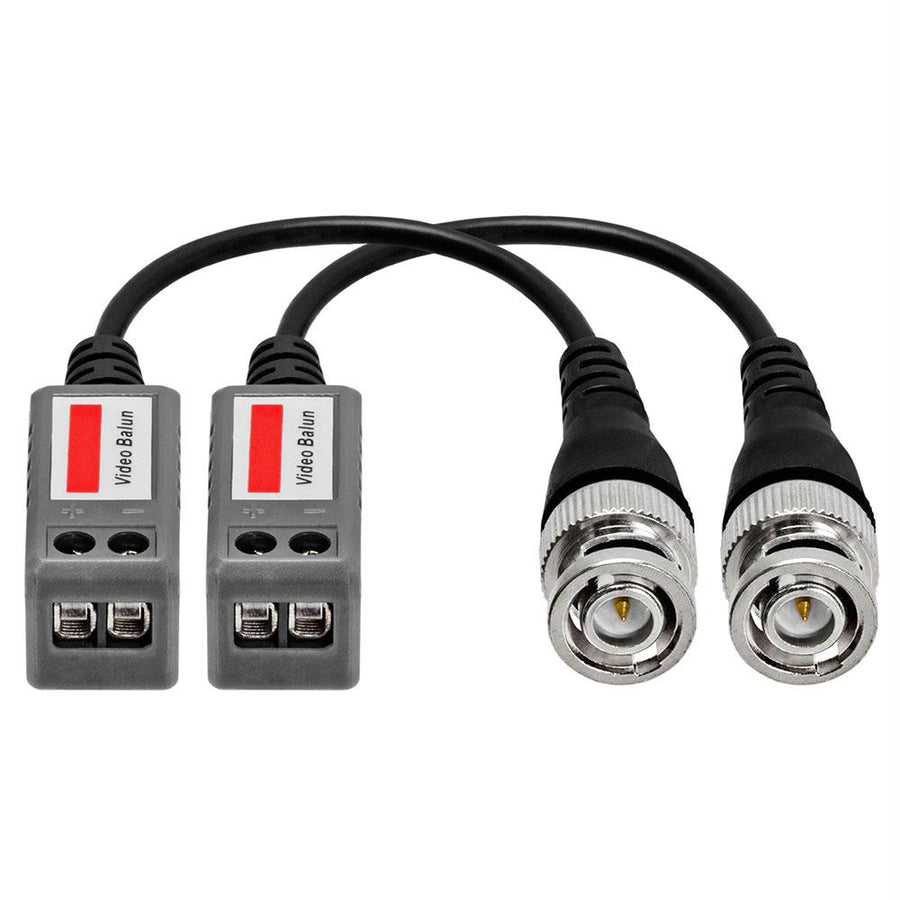 Cctv Coax Bnc Video Balun Transceiver Adapter To Cat5e Cat6