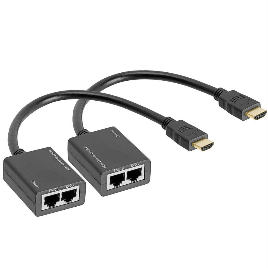 Hdmi Extender Repeater Over Cat5e/cat6 - Up To 98 Feet