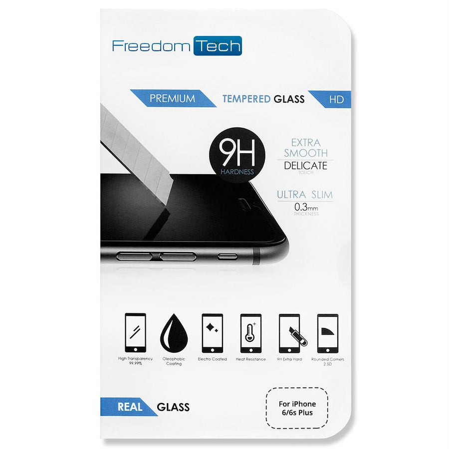 Premium Real Tempered Glass Screen Protector For Apple Iphone 6/6s Plus