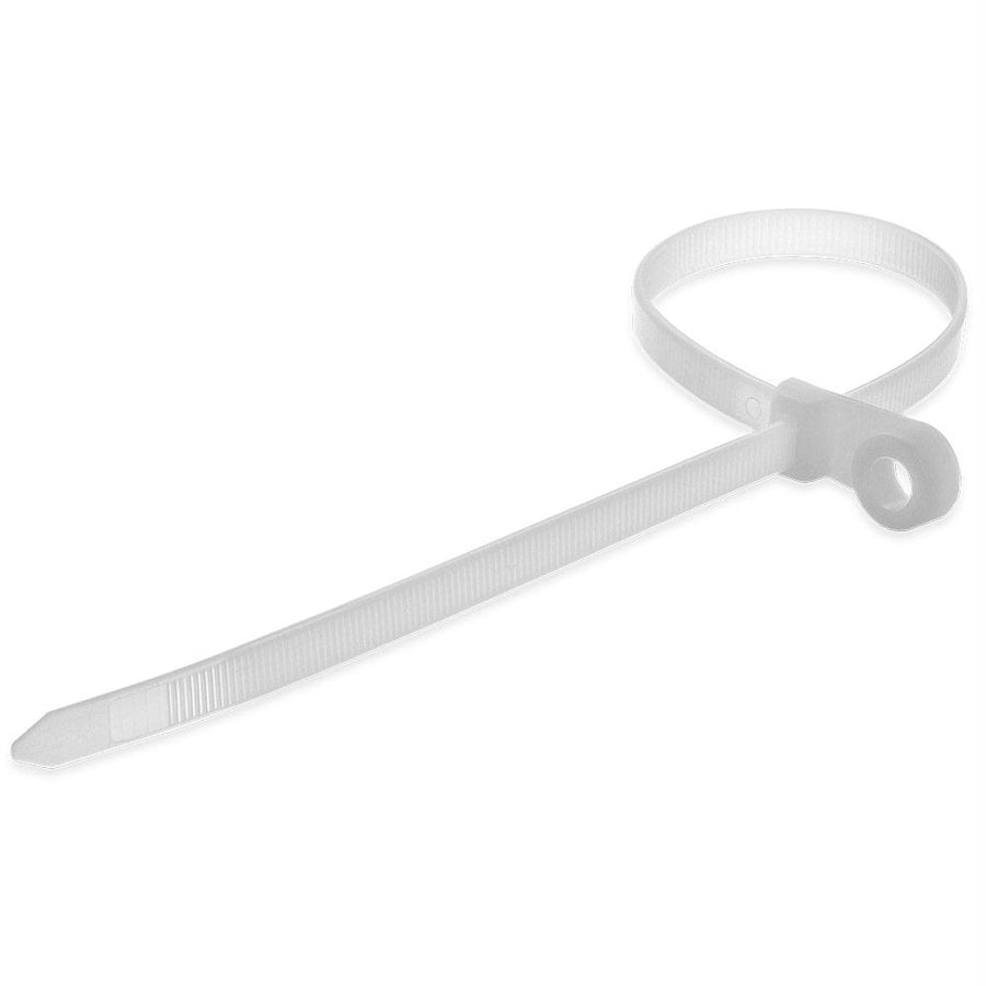 14inch 120-lbs Mountable Head Cable Tie Pack Of 100 - White