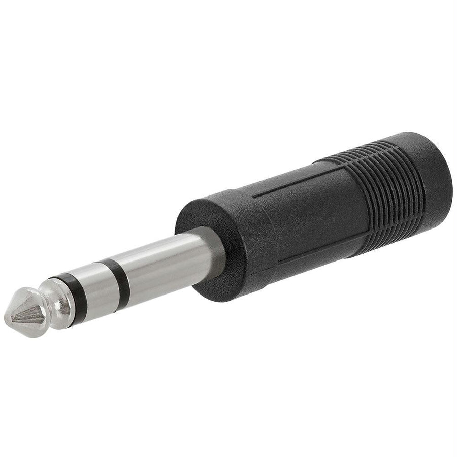 6.35mm Stereo Plug To 6.35mm Stereo Jack Adapter