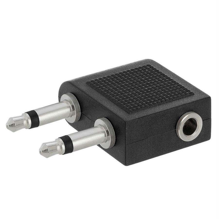 2x3.5mm Mono Plug To 3.5mm Stereo Jack Adapter