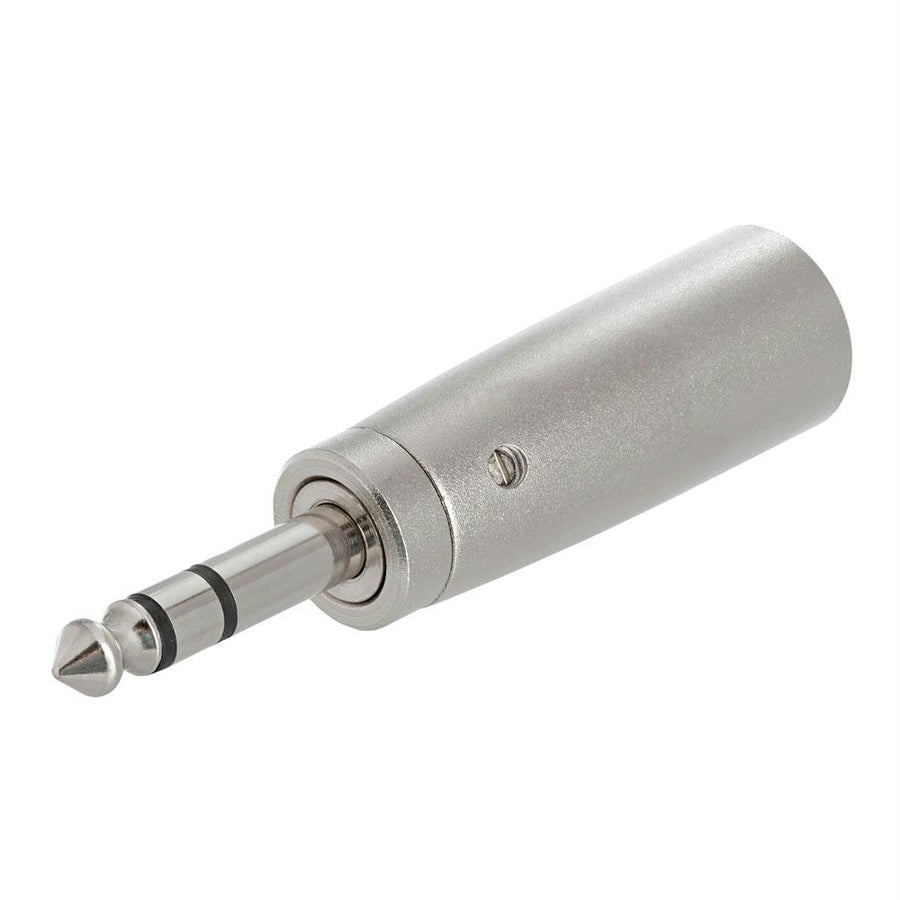 3p Xlr Plug To 6.35mm Stereo Plug Adapter