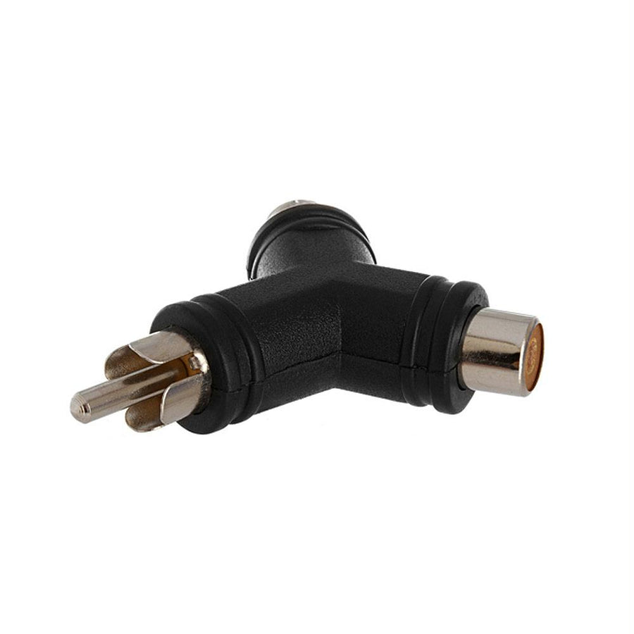 Rca Plug To 2xrca Jack Adapter - Triangular