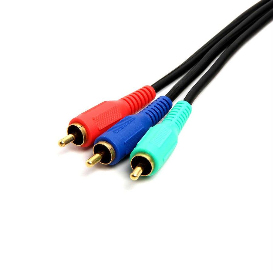 Video/audio 3 Rca Bundled Cables For Component Video, 6 Feet