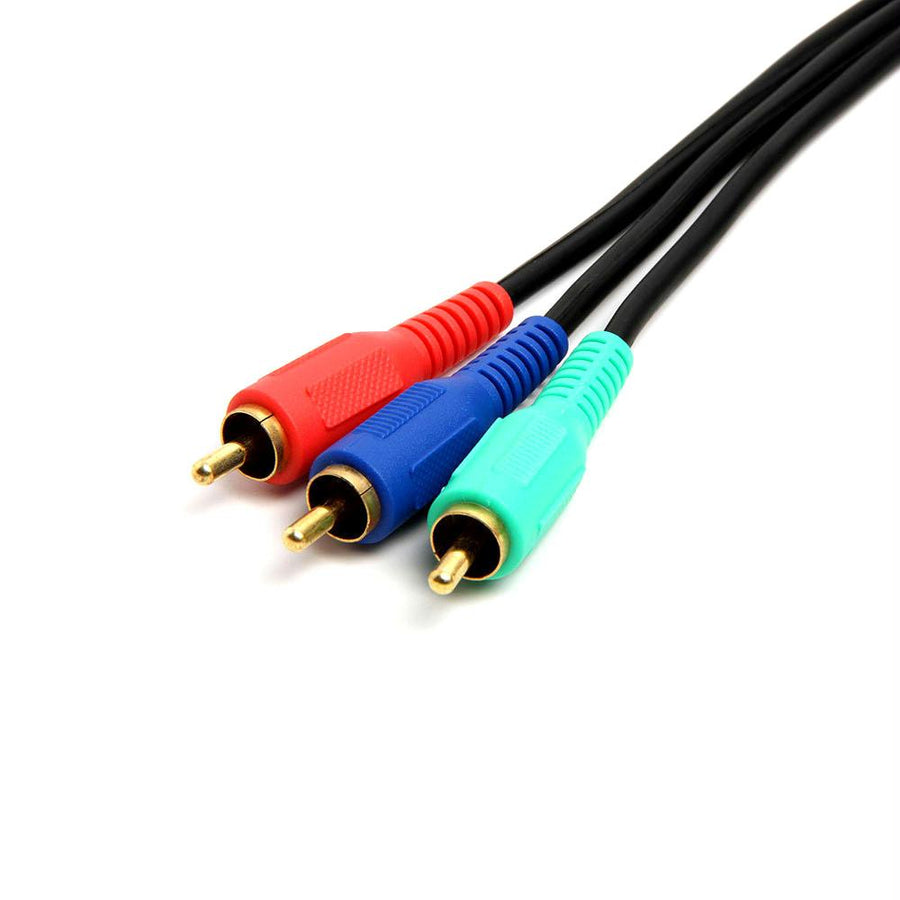 Video/audio 3 Rca Bundled Cables For Component Video, 12 Feet