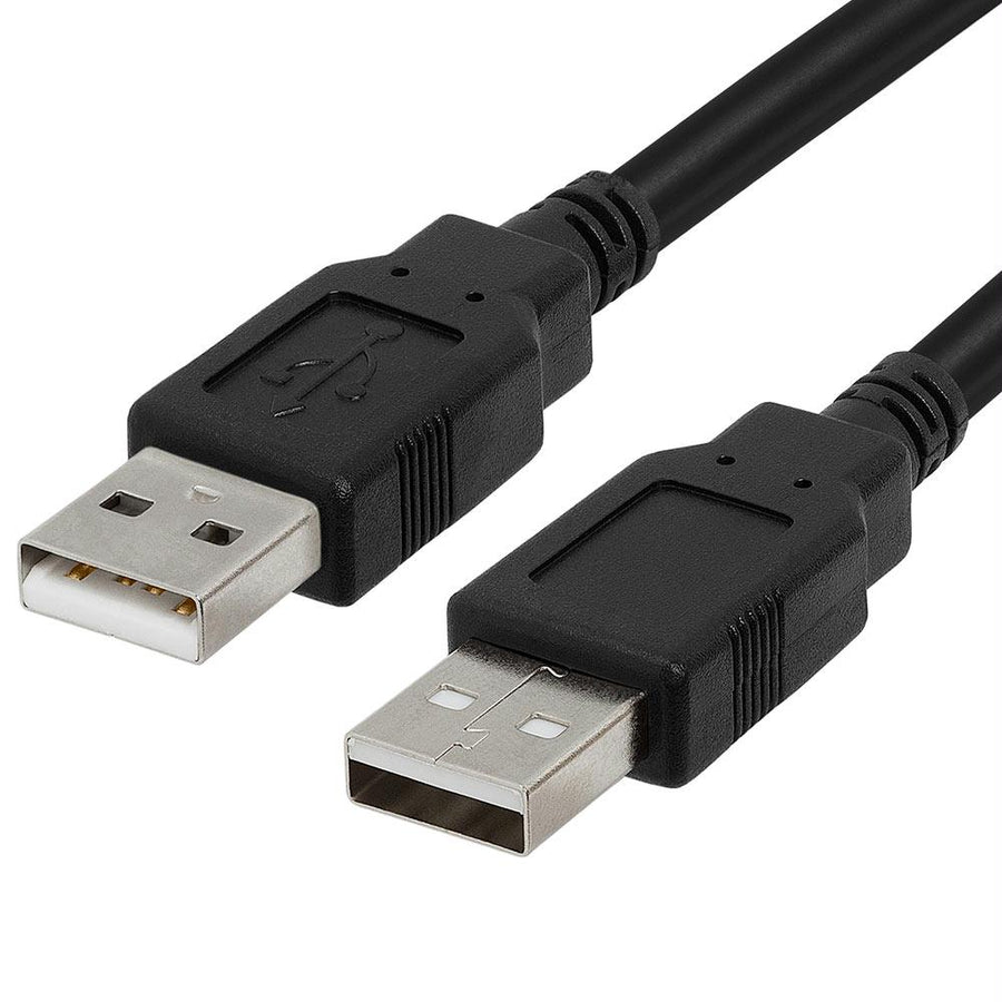 Cmple Usb 2.0 Male To Male Cable High-speed Usb 2.0 A To A Extension Cable For Data Transfer – 6 Feet, Black