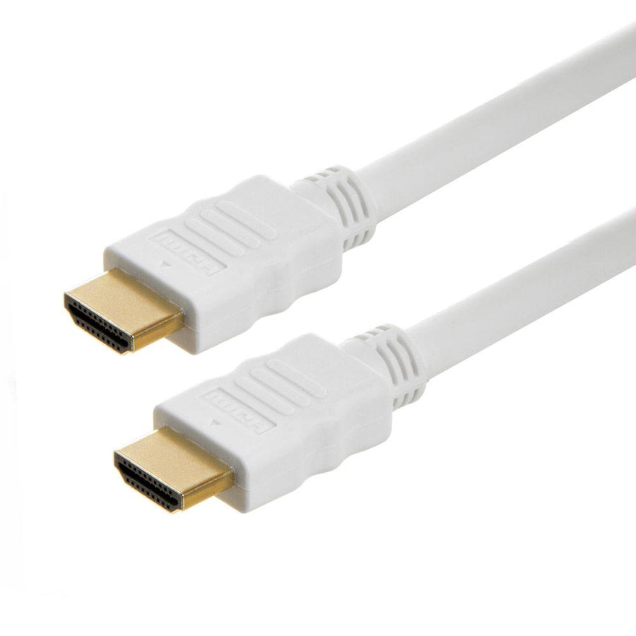 26 Awg High Speed Hdmi Cable With Ethernet – 25 Feet, White