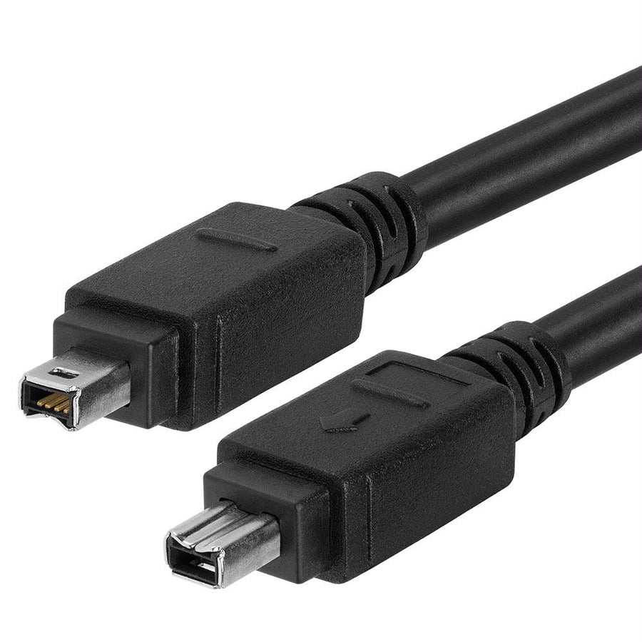 Ieee-1394 Firewire/ilink Dv 4 Pin Male To Male Cable - 3 Feet Black