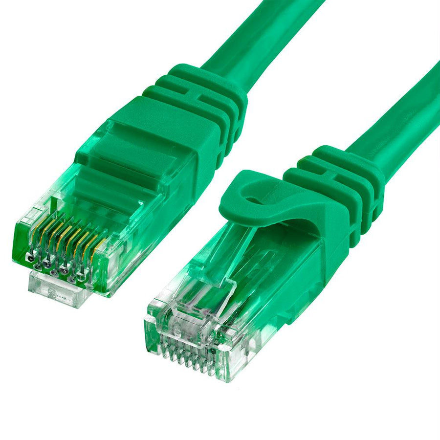 Cat6 500mhz Utp Ethernet Lan Network Cable - 1.5 Feet Green