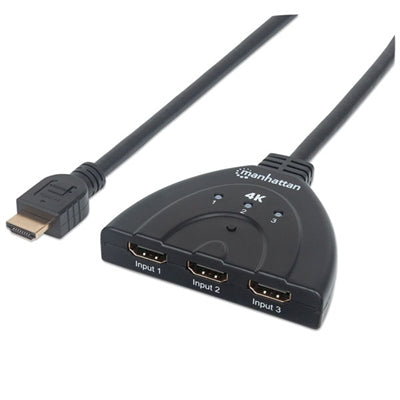 4K 3-Port HDMI Switch