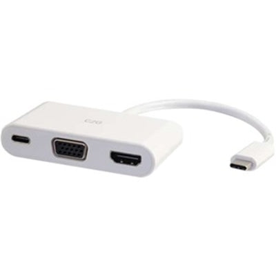 USB C to HDMI VGA Adptr White