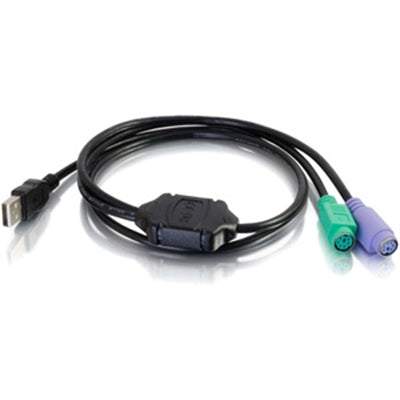 3ft USB M to dual PS2 F Adptr