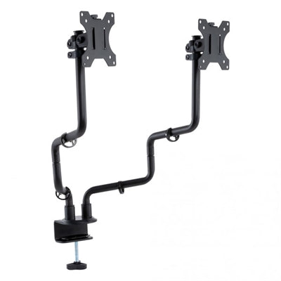 Monitor Arm Dual Black