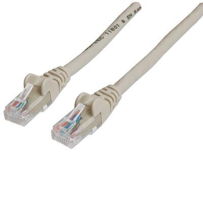 100' CAT6 UTP Patch Cbl Gray