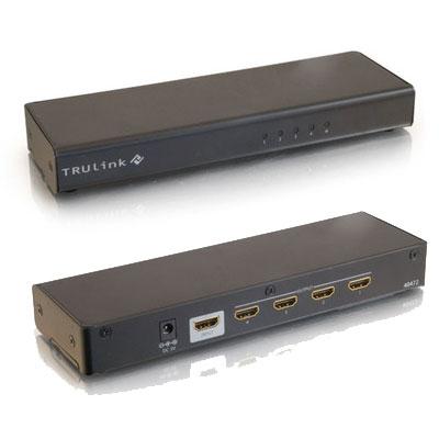 Trulink 4 Port HDMI Splitter